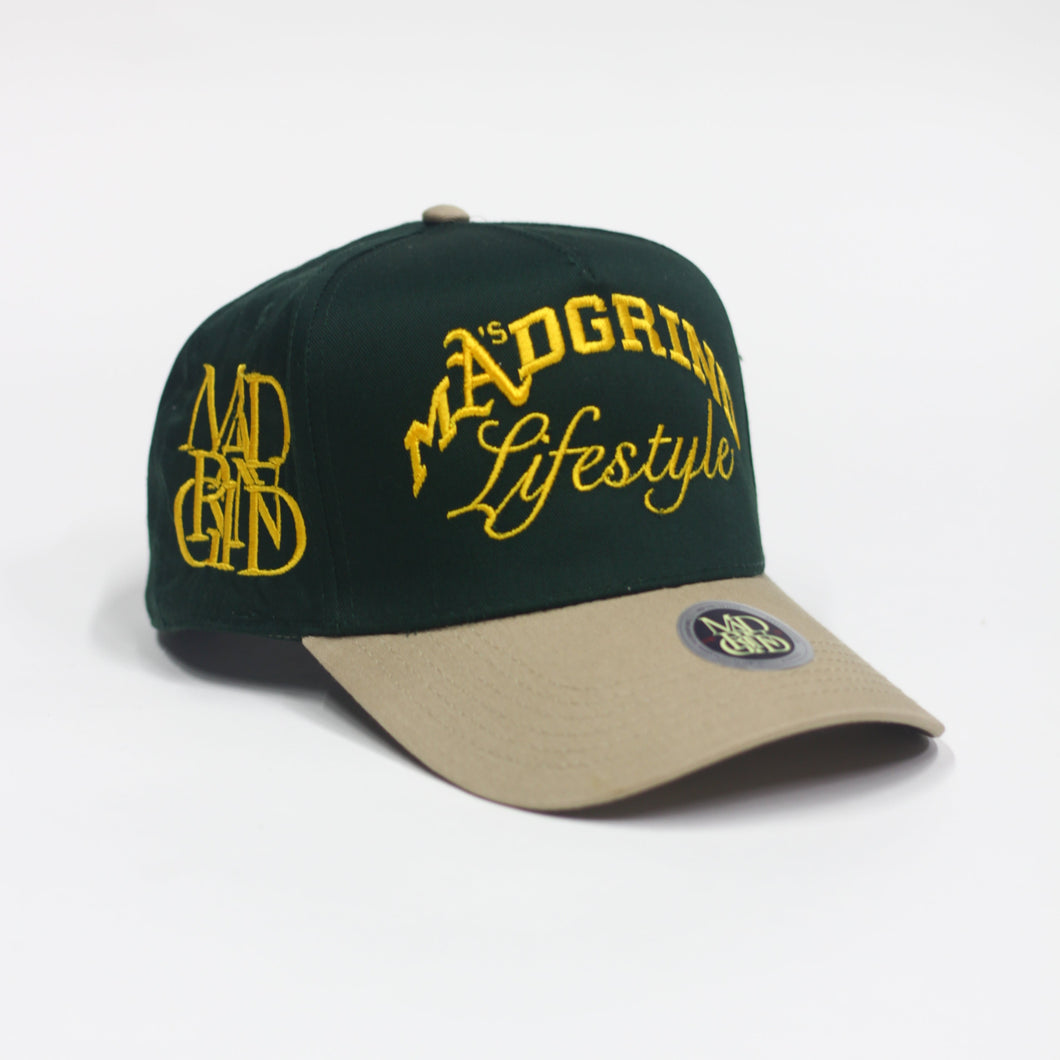 MG CURVED VISOR OAKLAND A's HAT