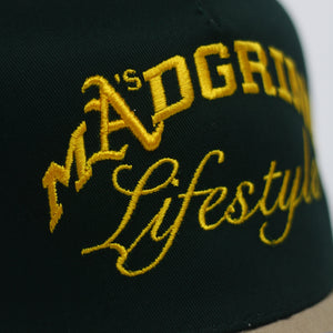 MG CURVED VISOR OAKLAND A's HAT