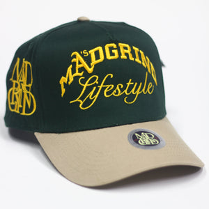 MG CURVED VISOR OAKLAND A's HAT