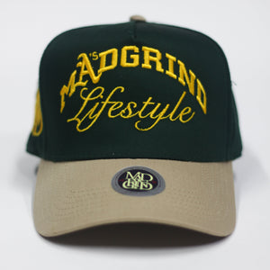 MG CURVED VISOR OAKLAND A's HAT