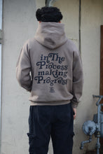 Load image into Gallery viewer, MG Taupe In The Process Hoodie